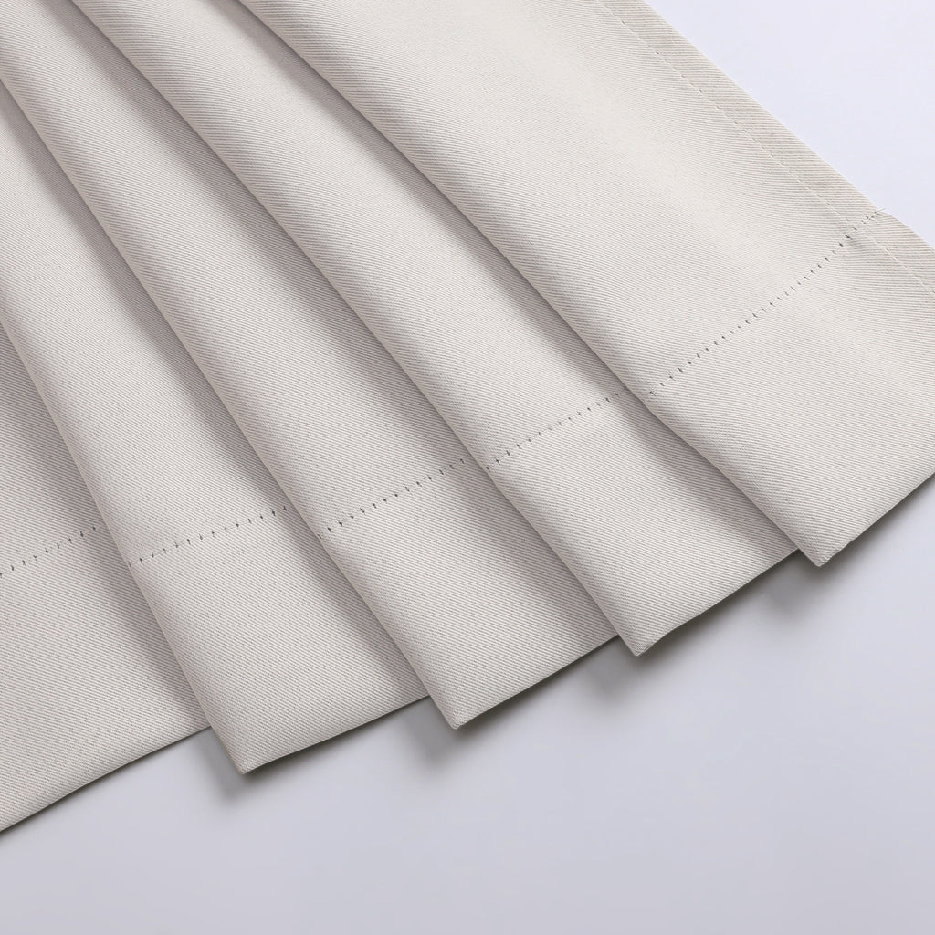 MKHILL Grommet Blackout Curtains, 2 Panels - Natural - product detail