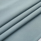 MKHILL Vela Aqua Short Blackout Curtains 36 Inch 2 Panels, Room Darkening Thermal Insulated Rod Pocket Half Window Tier Curtains for Kitchen Sink Bathroom RV Camper
