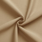 MKHILL Vela Gold Short Blackout Curtains 24 Inch Length 2 Panels