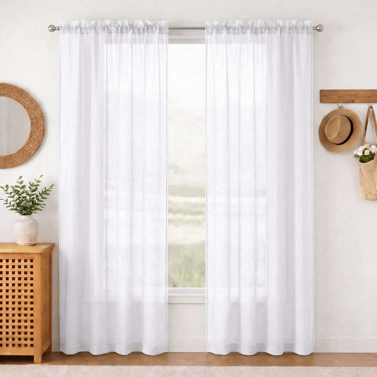 White 42×84
