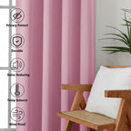 MKHILL Aether Blackout Curtains, 2 Panels - product detail