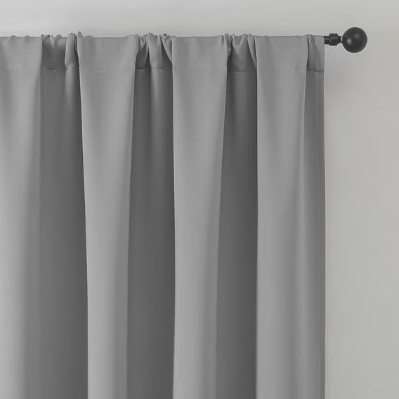 MKHILL Vela Blackout Tier Curtains 2 Panels