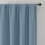 MKHILL Vela Blackout Tier Curtains 2 Panels