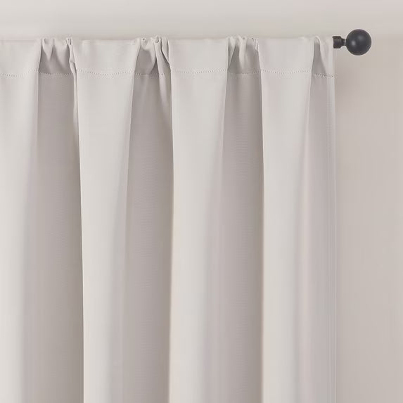 MKHILL Vela Blackout Tier Curtains 2 Panels