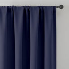MKHILL Vela Blackout Tier Curtains 2 Panels