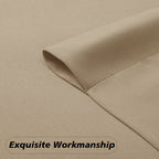 MKHILL Vela Blackout Tier Curtains 2 Panels