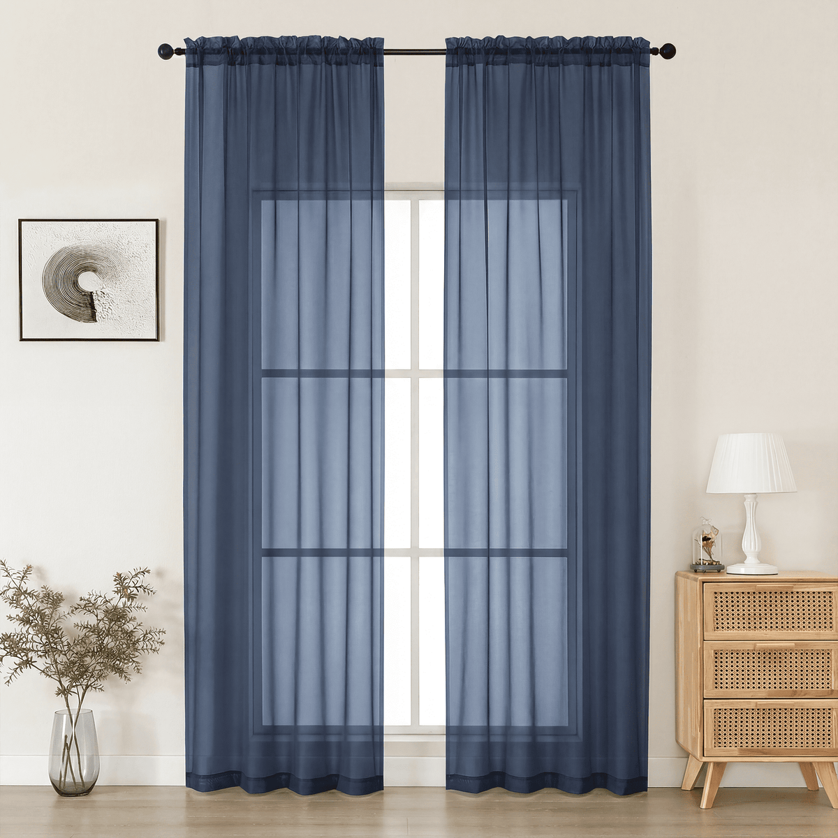 Navy Blue 42×120