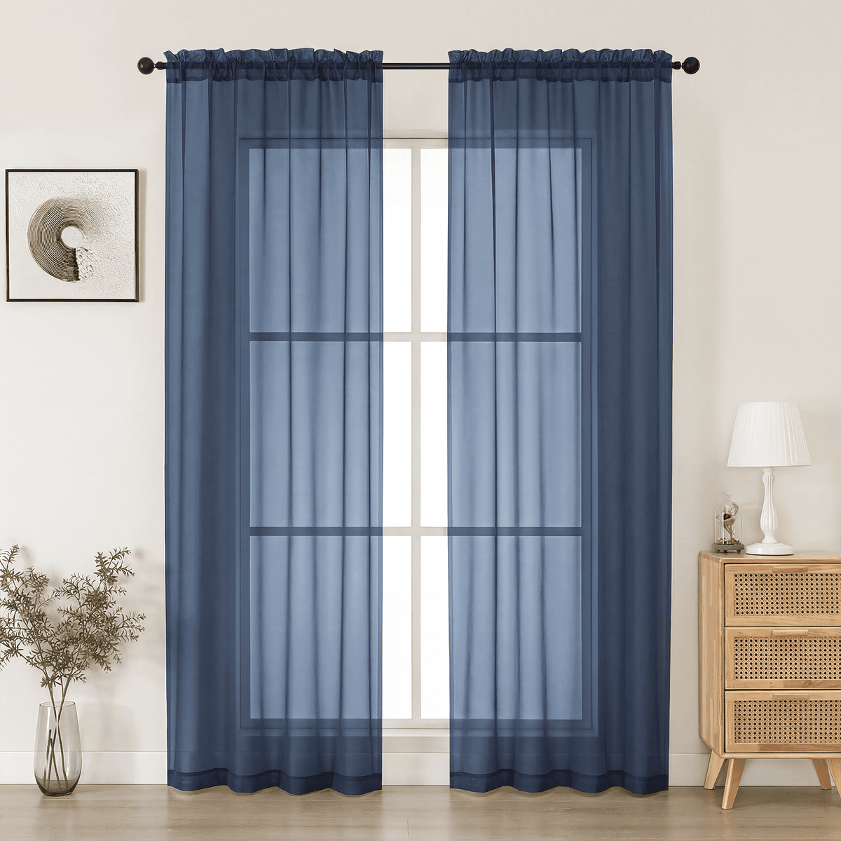 Navy Blue 42×84