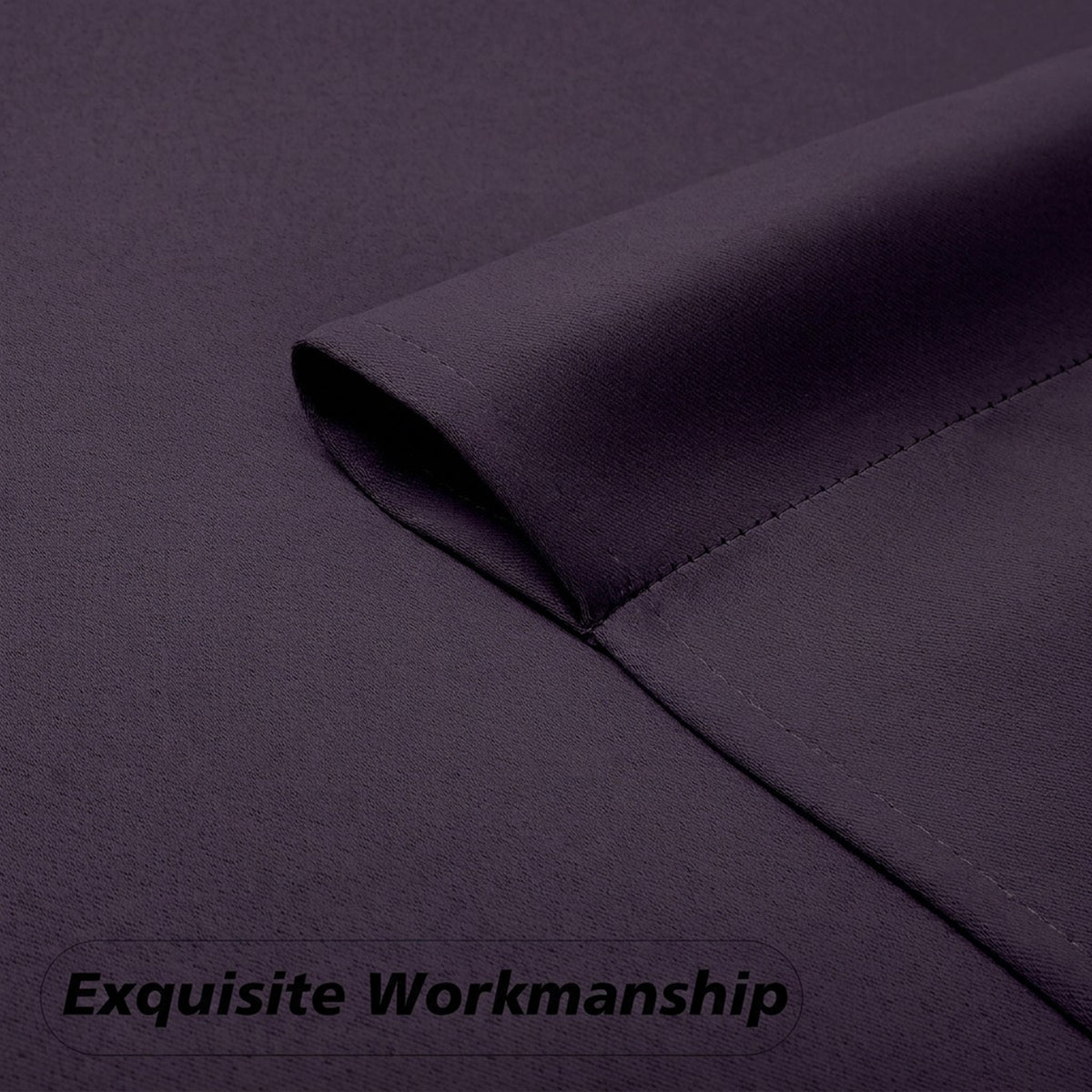 MKHILL Aether Blackout Curtains, 2 Panels - product detail