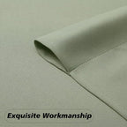 MKHILL Vela Sage Green Short Blackout Curtains 24 Inch 2 Panels Set