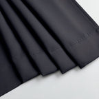 MKHILL Vela Black Blackout Tier Curtains 36 Inch 2 Panels, Thermal Insulated Room Darkening Rod Pocket Cafe
