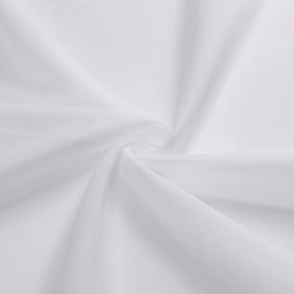MKHILL 42x84 White Sheer Curtains 2 Panels Set