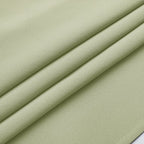 MKHILL Vela Blackout Tier Curtains 24 Inch 2 Panels, Light Green
