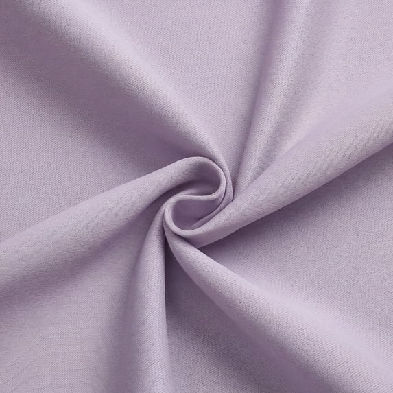 MKHILL Vela Lavender Blackout Tier Curtains 24 Inch Length 2 Panels
