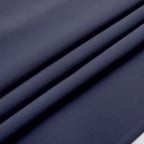 MKHILL Vela Navy Short Blackout Curtains 24 Inch Length 2 Panels