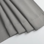 MKHILL Grommet Blackout Curtains, 2 Panels - Grey - product detail